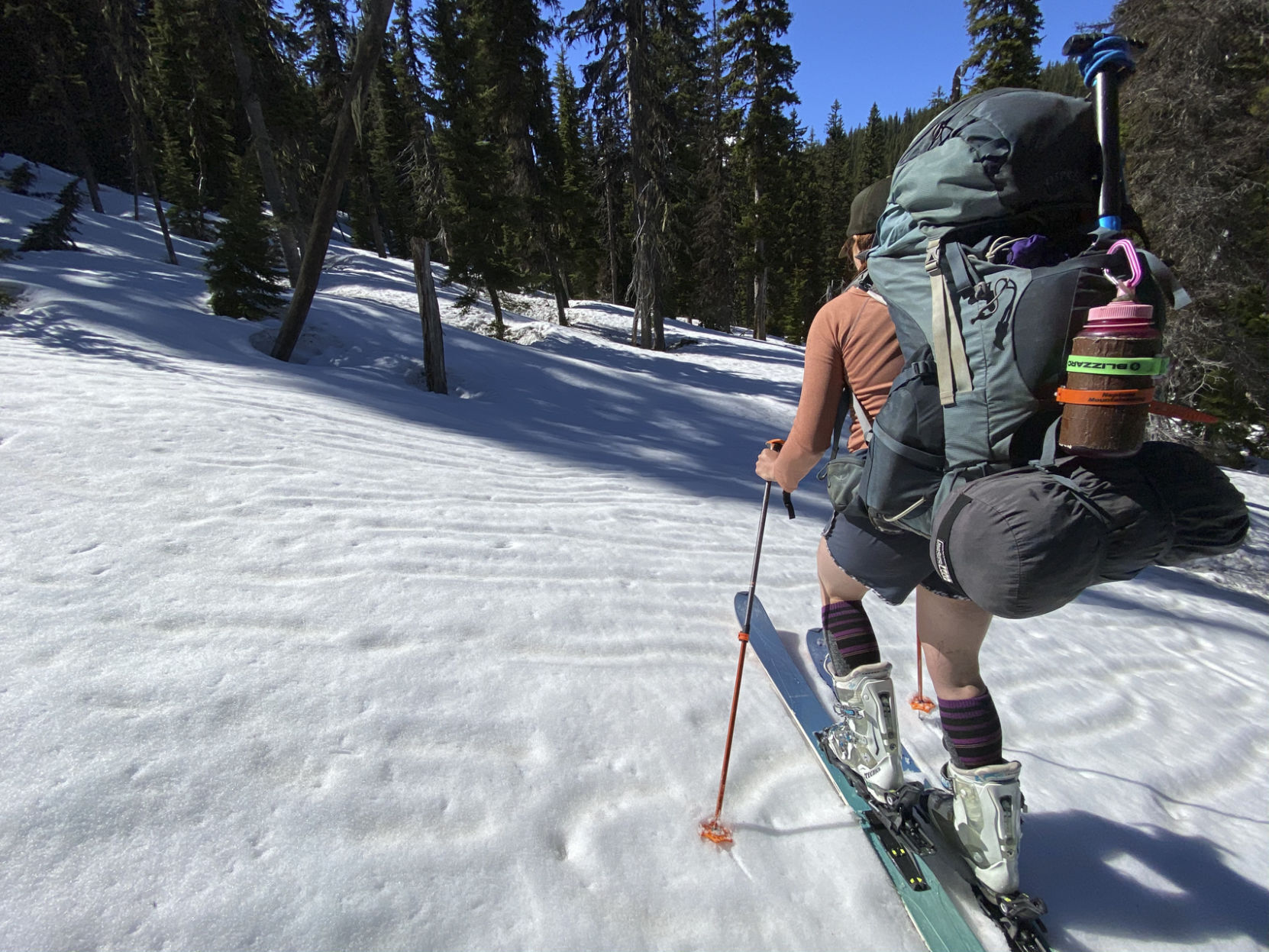 Spring skinning